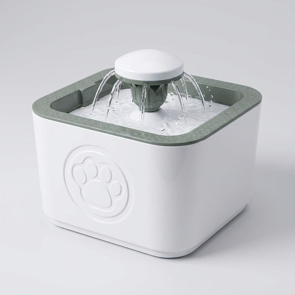 AQUENTA Fuente Bebedero para Mascotas 2.5L