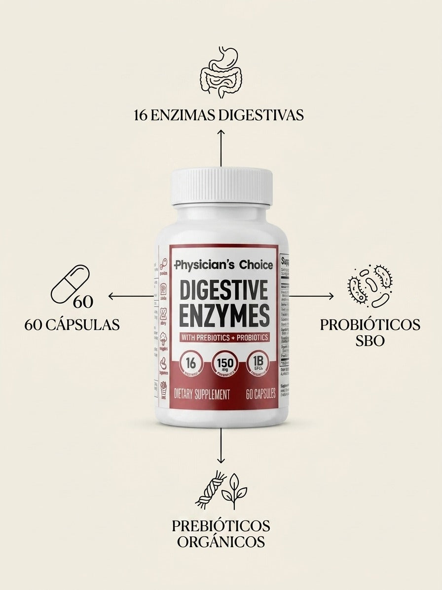 Beneficios de Digestive Enzimes