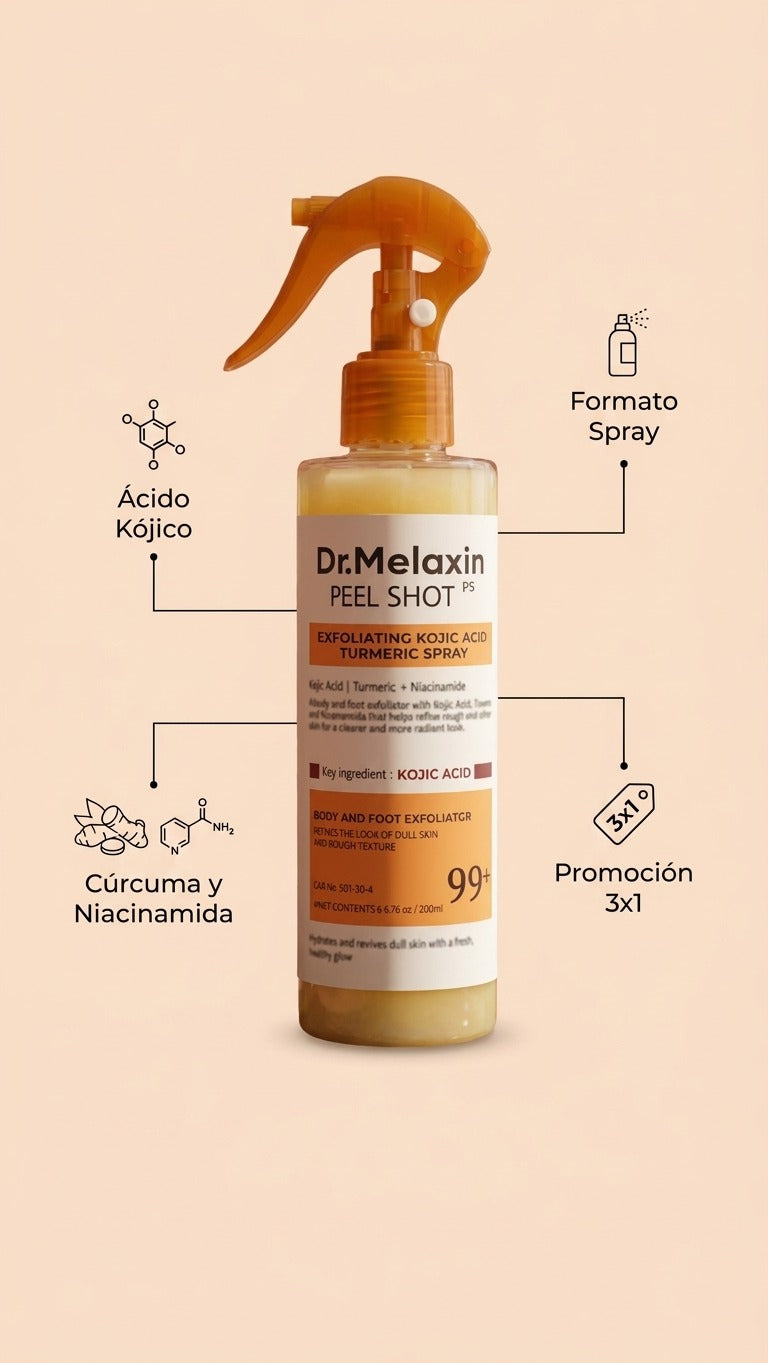 Beneficios de Dr.Melaxin Peel Shot