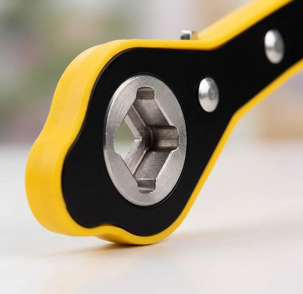 Detalle de la cabeza de trinquete TorqSpin