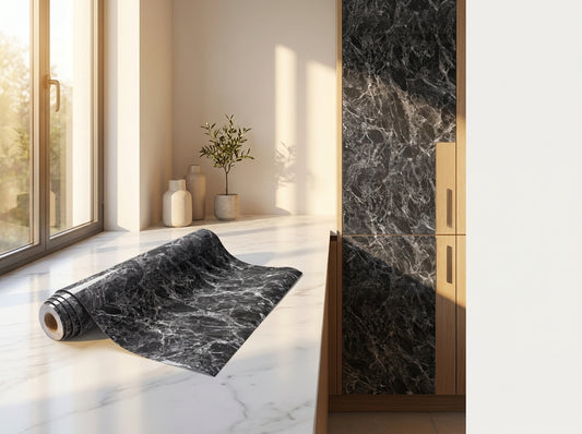 Papel Adhesivo Marmol Impermeable