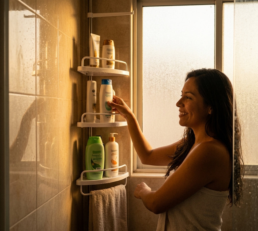 ORGANIZADOR DE BAÑO 4 NIVELES