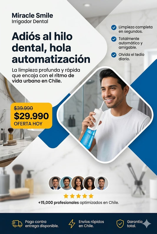 Miracle Smile Irrigador Dental