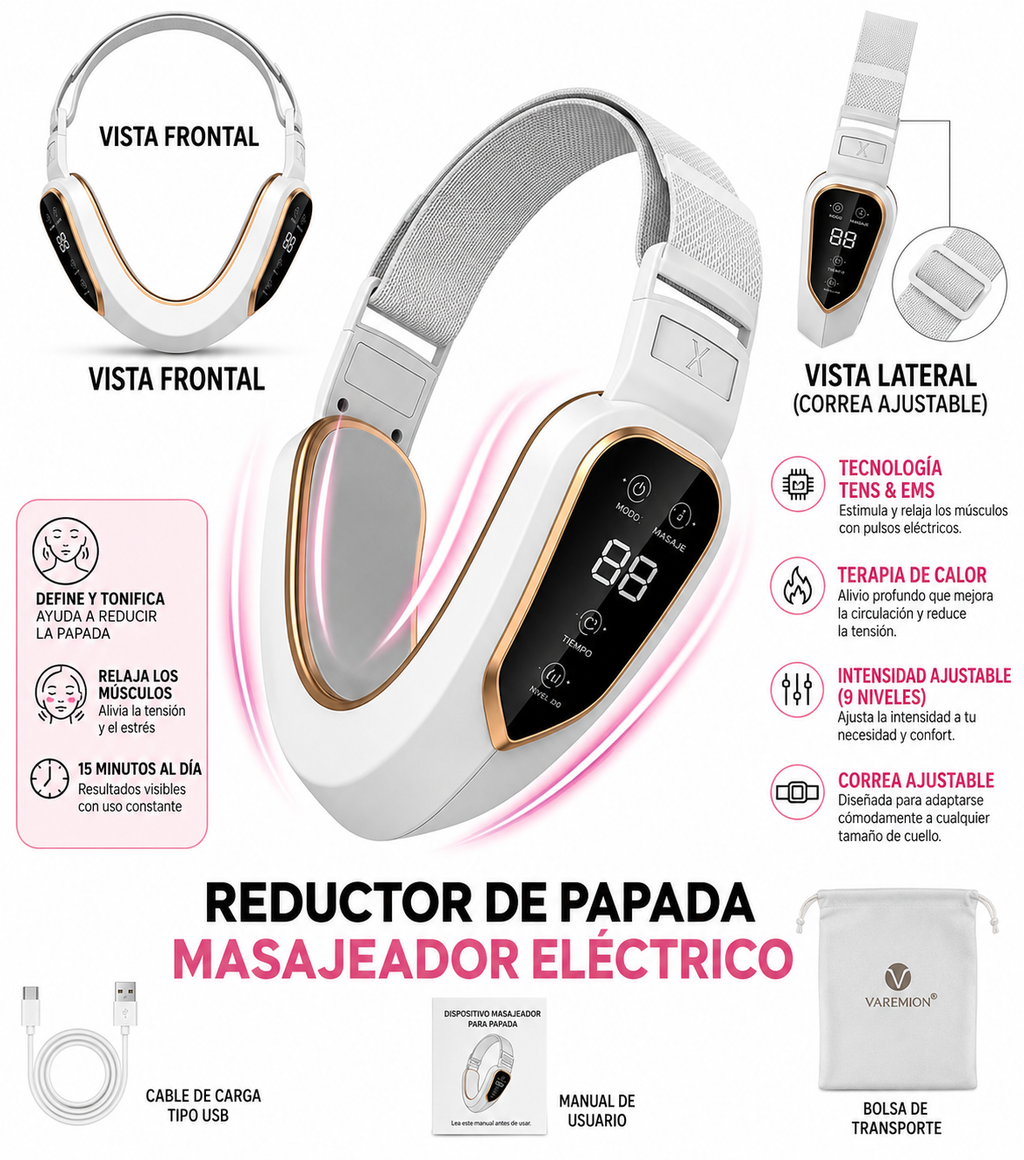 MASAJEADOR FACIAL DE CUELLO Y CARA