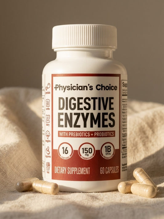 Digestive Enzimes - Enzimas Digestivas 3 en 1