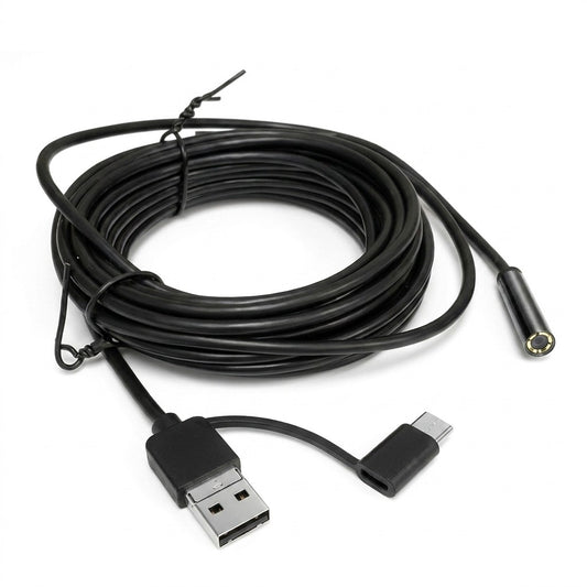 Cámara Endoscopio 3 en 1 - Cable 5m