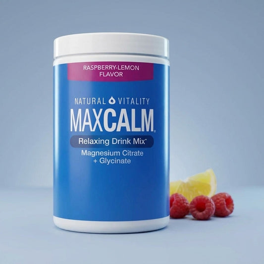Natural Vitality MaxCalm - Magnesio en Polvo 453 g