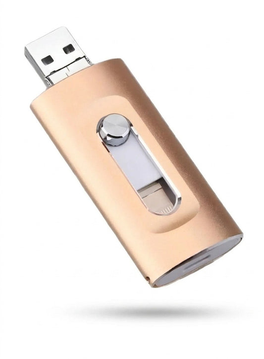 Pendrive USB 3 en 1 128GB