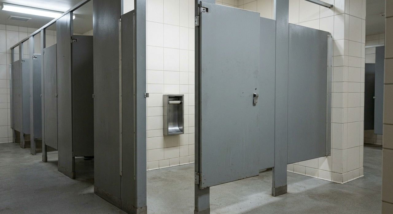 Baño público sin bidé