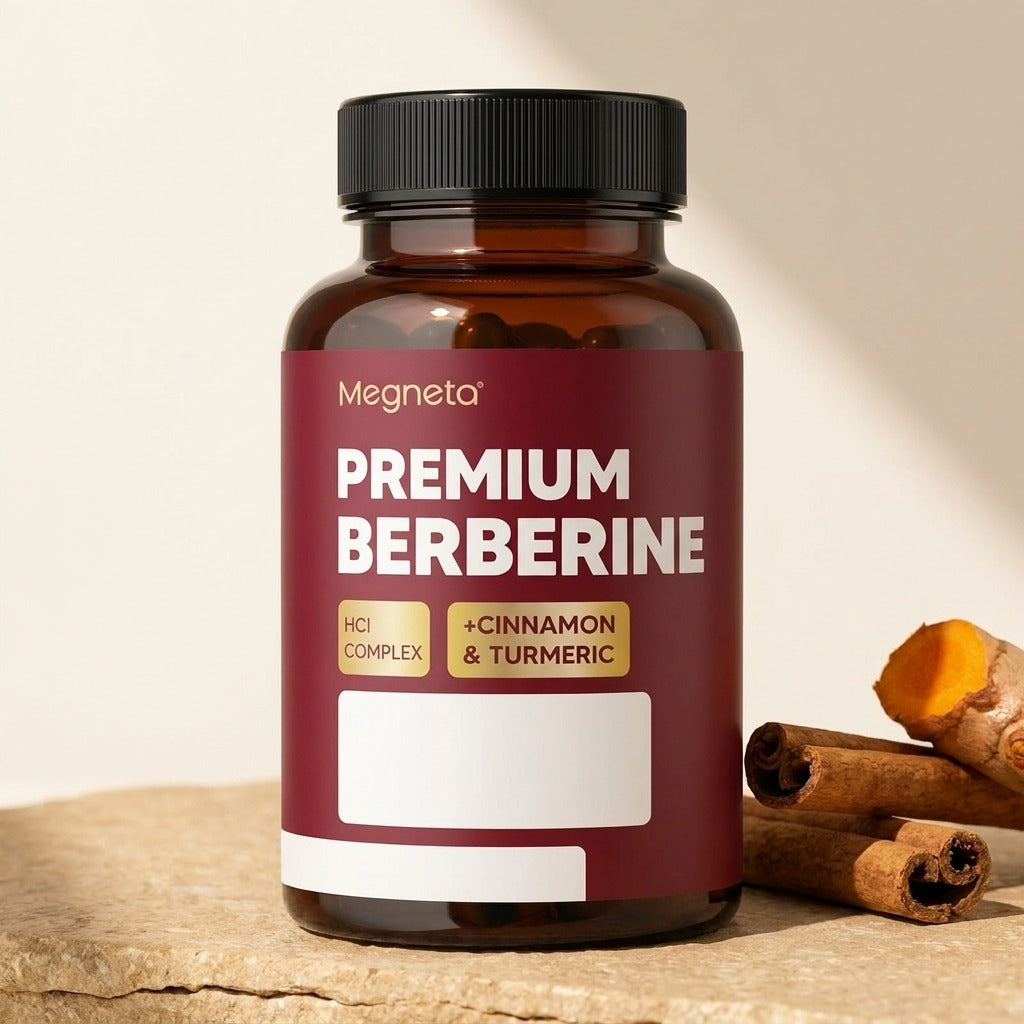 Megneta Premium Berberine 60 cápsulas