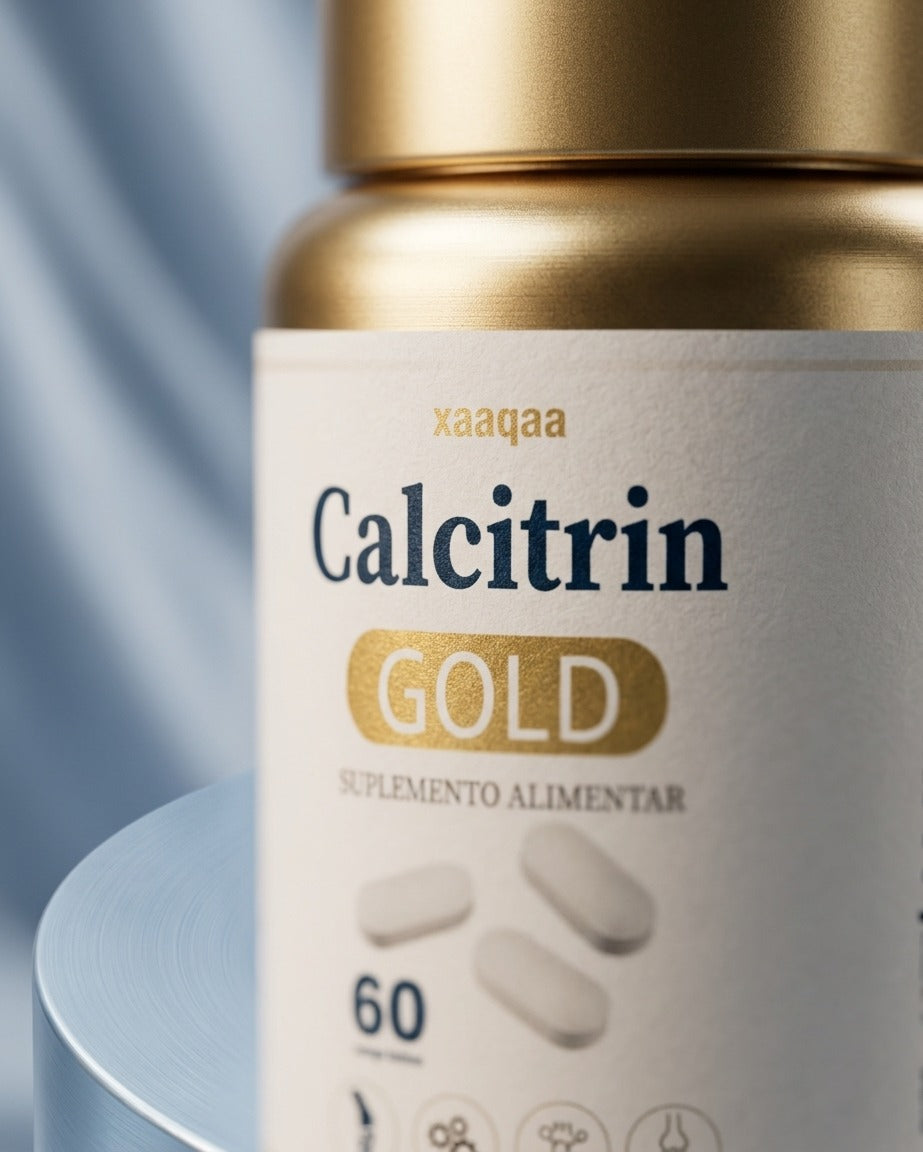 Detalle envase Calcitrin Gold