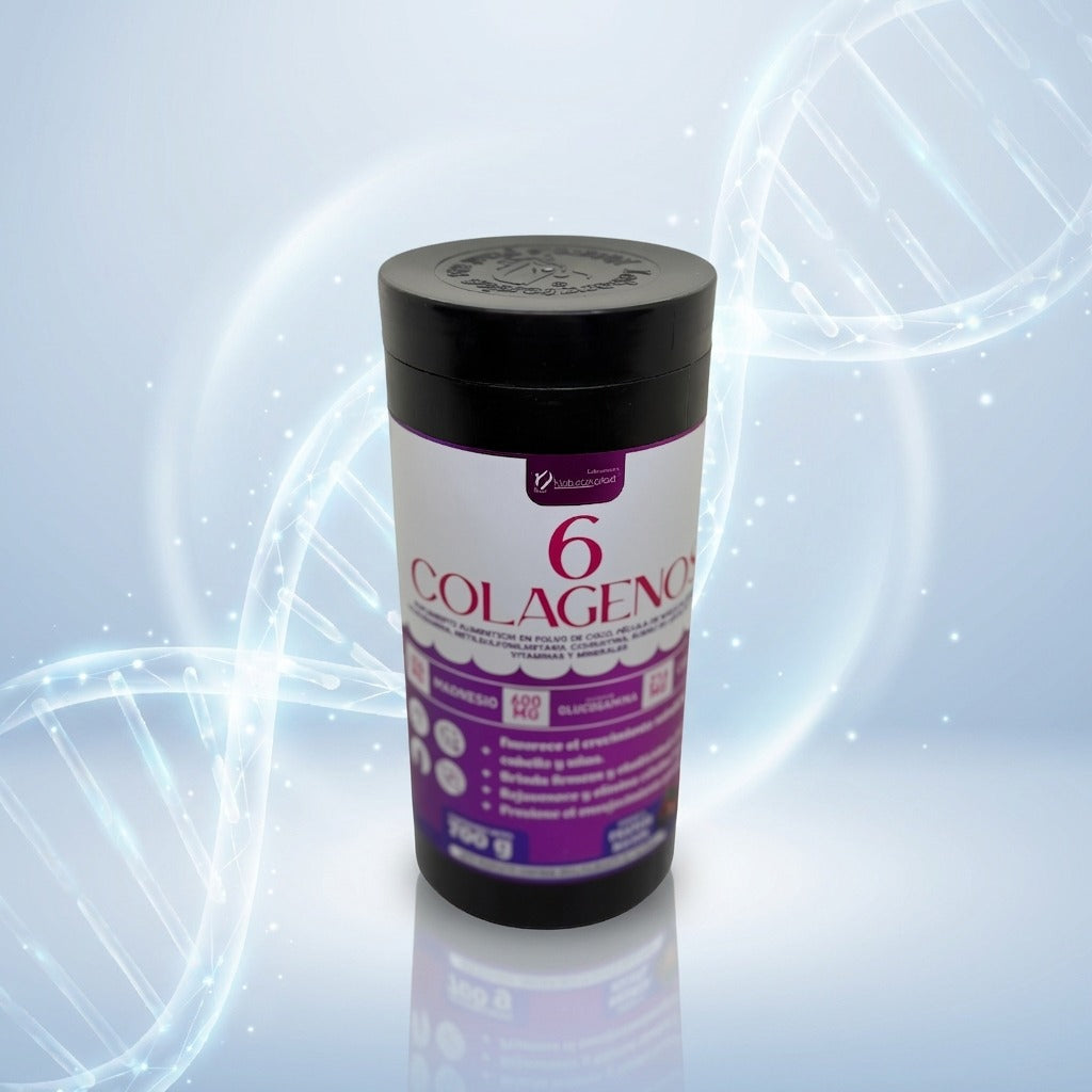 6 Colagenos Naturalsplast suplemento en polvo