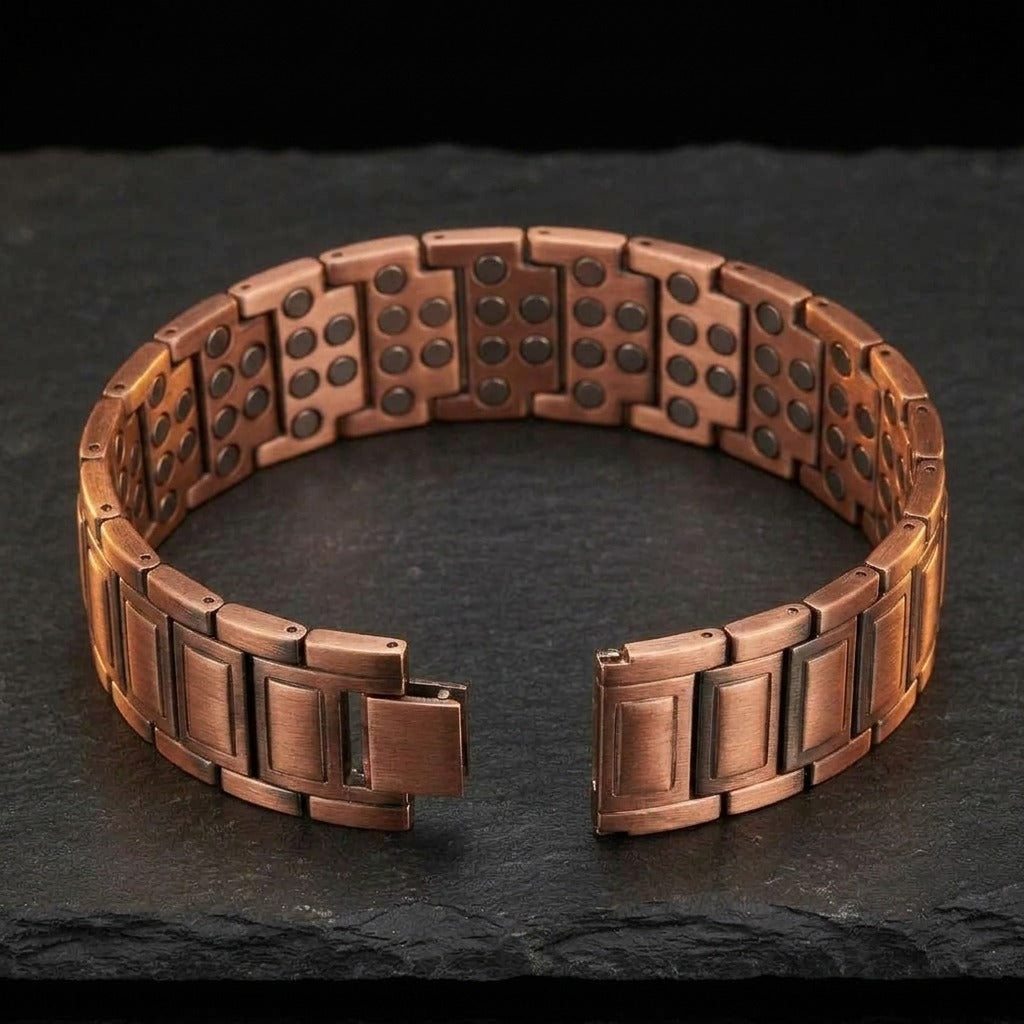 Cara interior con imanes de la pulsera CUPRIA