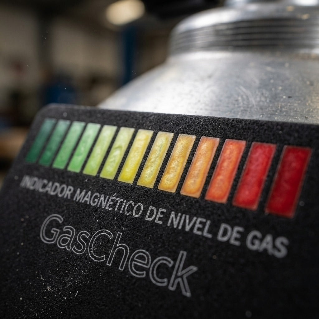 Escala de color de GasCheck