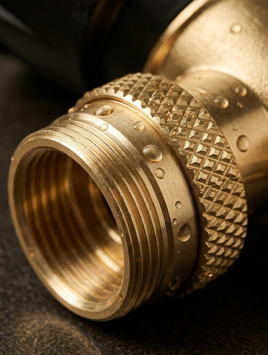 Detalle del cuerpo de laton HIDROJET