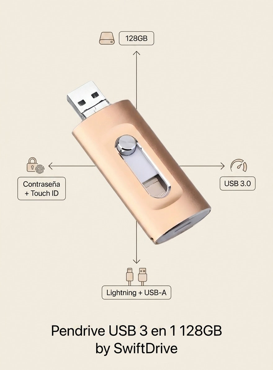 Beneficios de SwiftDrive 128GB