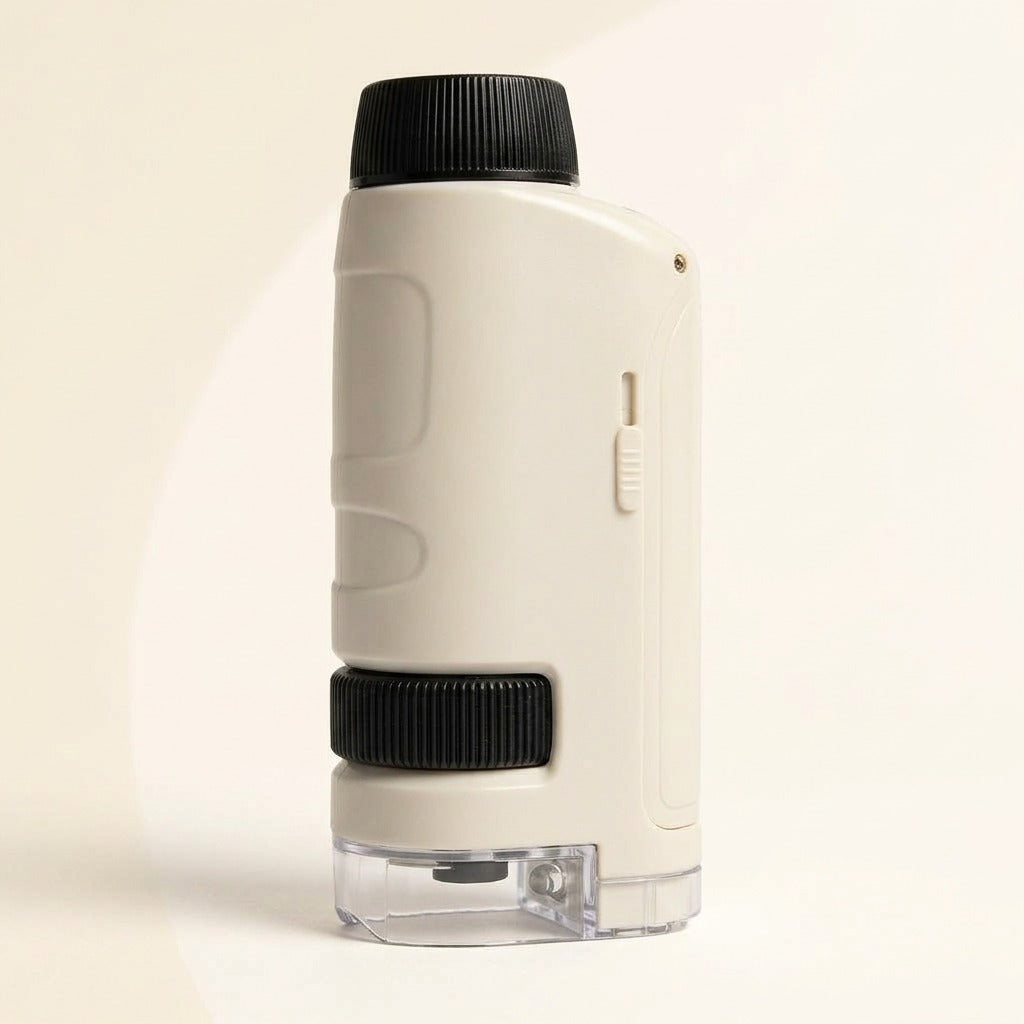 Vista del microscopio Petiscope