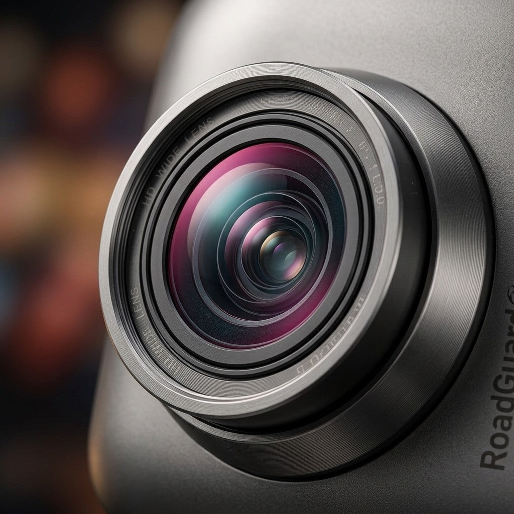Lente de la camara frontal RoadGuard