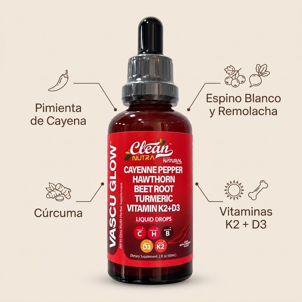 Ingredientes de VASCU GLOW