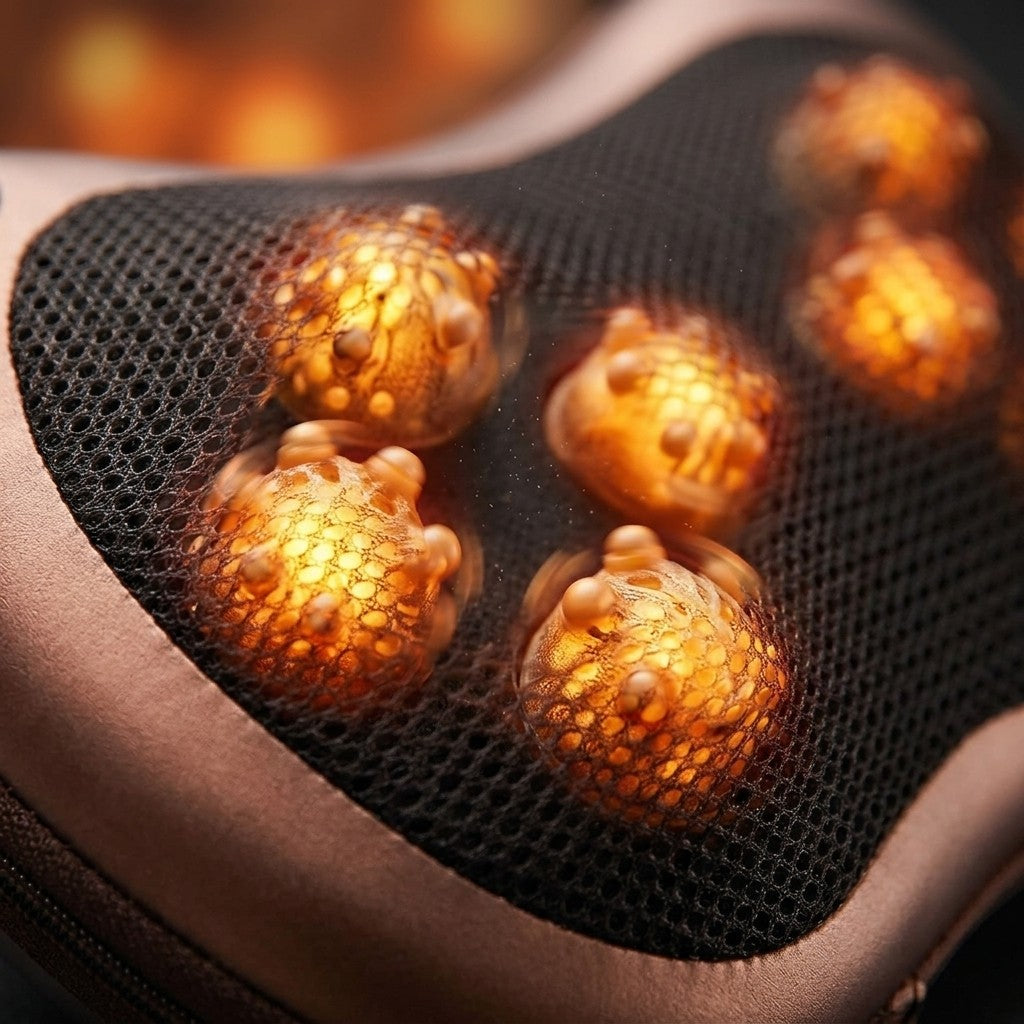 Detalle de los nodos shiatsu de ZenPod